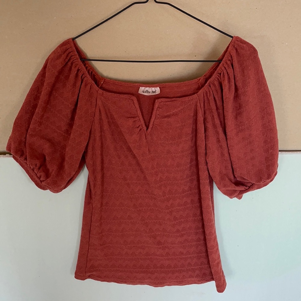 Off the shoulder top